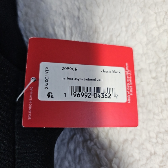 Spanx Perfect ponte vest dress minimalist preppy black sz XS - Picture 5 of 10